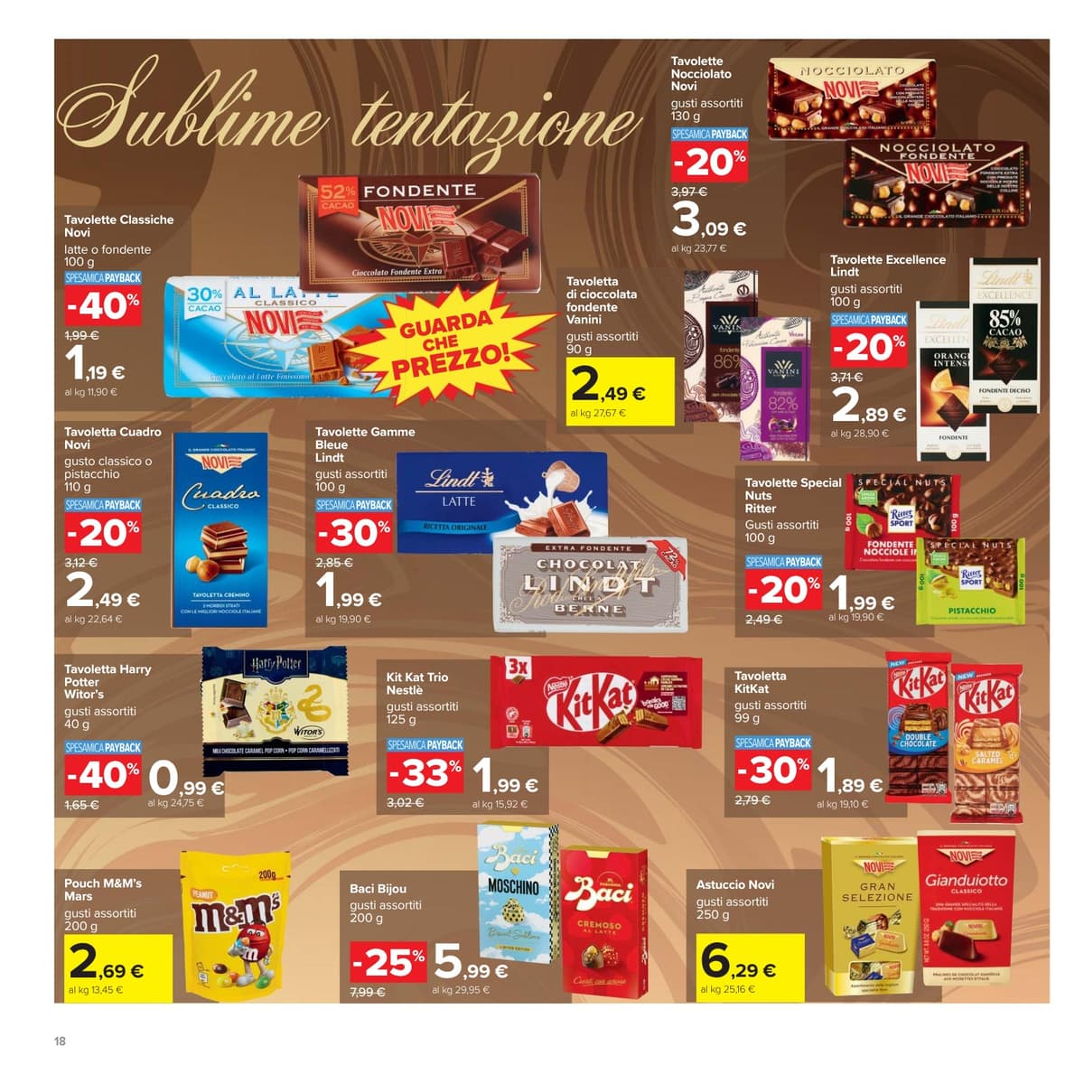 Pagina 18. del volantino Carrefour - Prezzi imbattibili (iper)