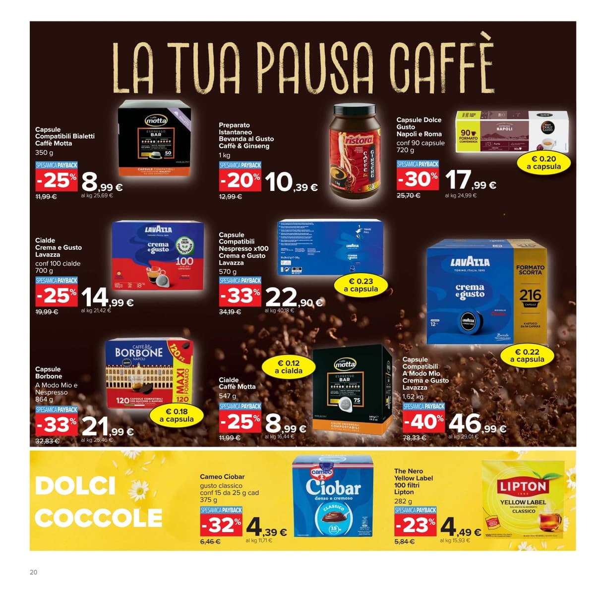 Pagina 20. del volantino Carrefour - Prezzi imbattibili (iper)