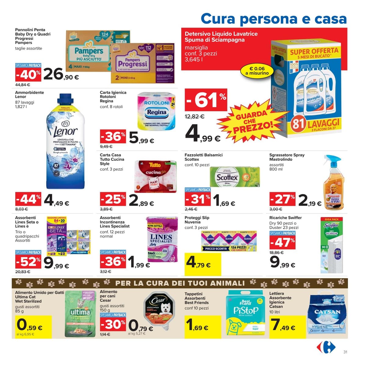 Pagina 31. del volantino Carrefour - Prezzi imbattibili (iper)