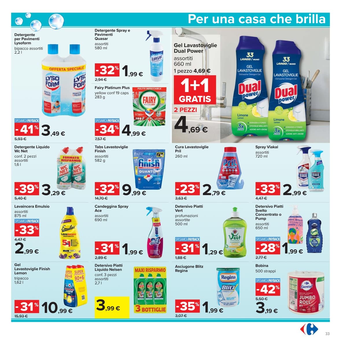 Pagina 33. del volantino Carrefour - Prezzi imbattibili (iper)