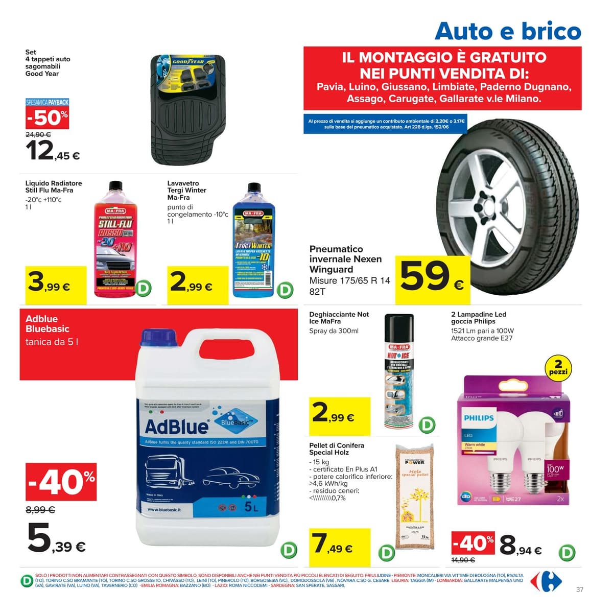 Pagina 37. del volantino Carrefour - Prezzi imbattibili (iper)