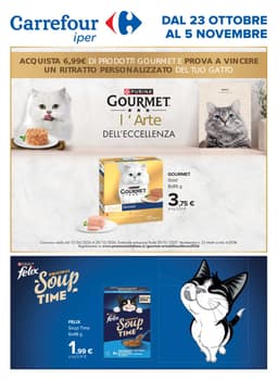 Pagina 1 del volantino Carrefour Speciale Purina