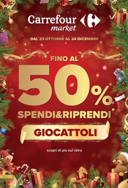 Pagina 1 del volantino Carrefour Catalogo Giocattolo (market)
