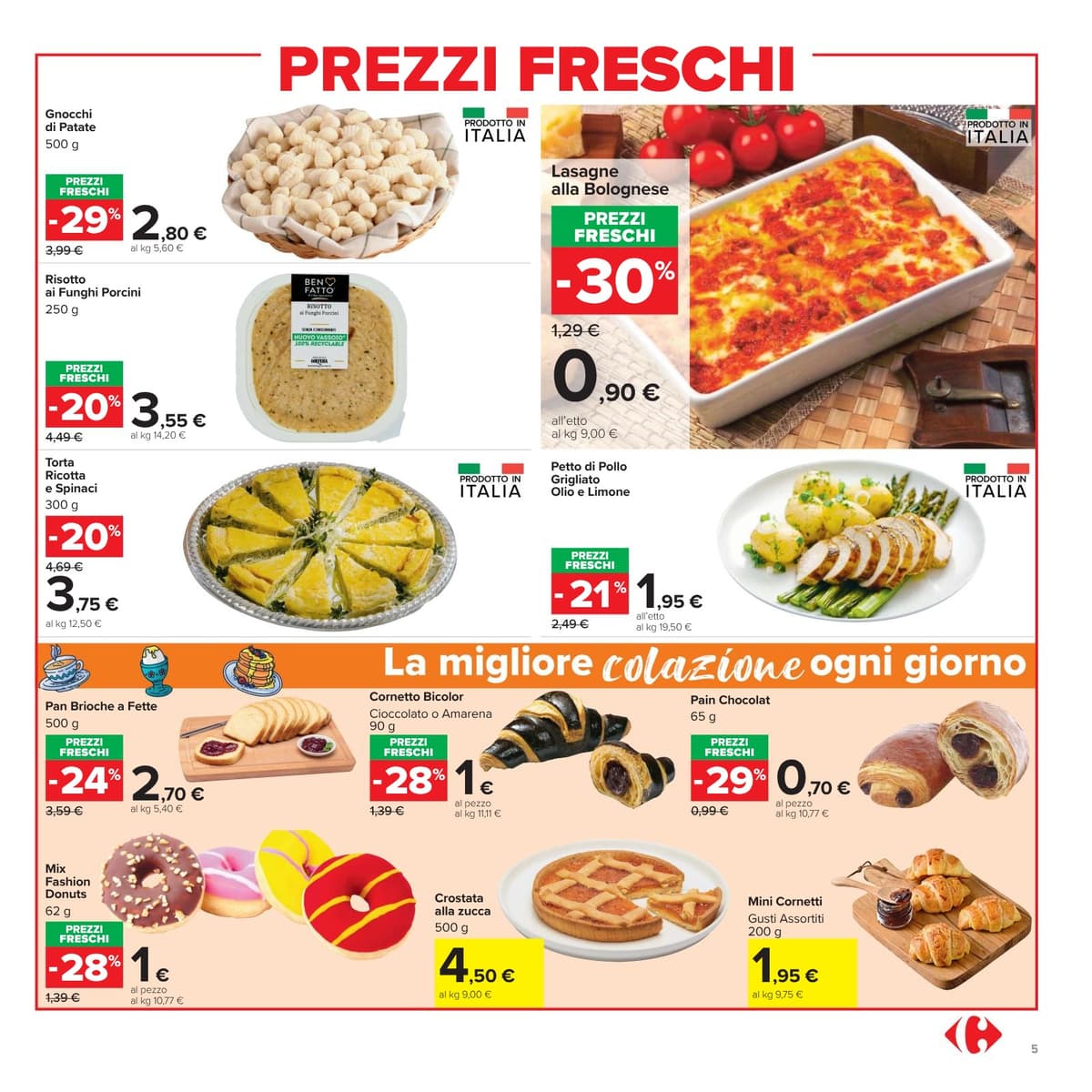 Pagina 5. del volantino Carrefour - Prezzi Freschi