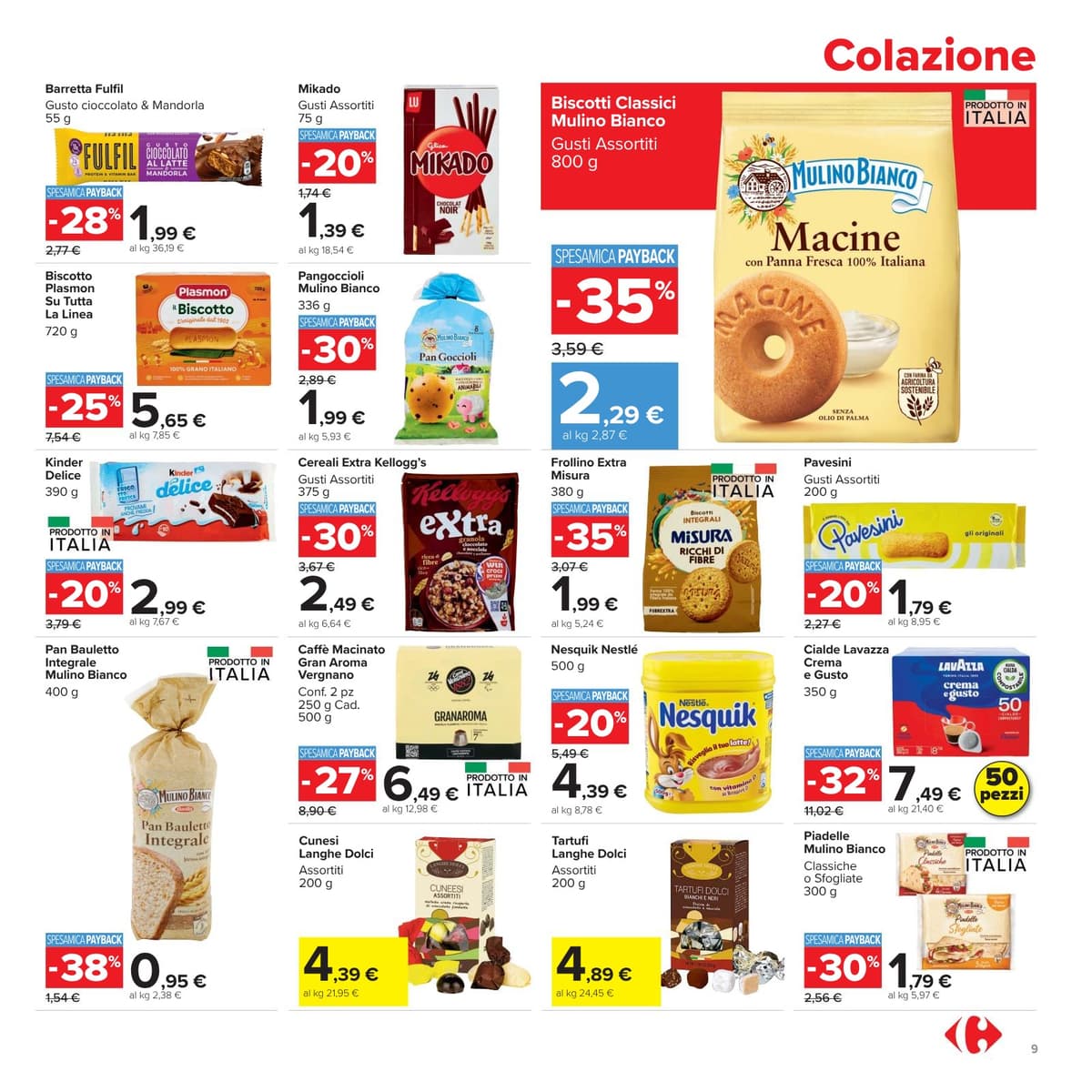 Pagina 9. del volantino Carrefour - Prezzi Freschi