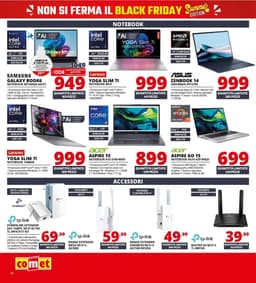 Pagina 10 del volantino Comet Black Friday Summer Edition