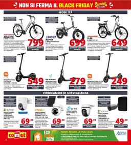 Pagina 18 del volantino Comet Black Friday Summer Edition