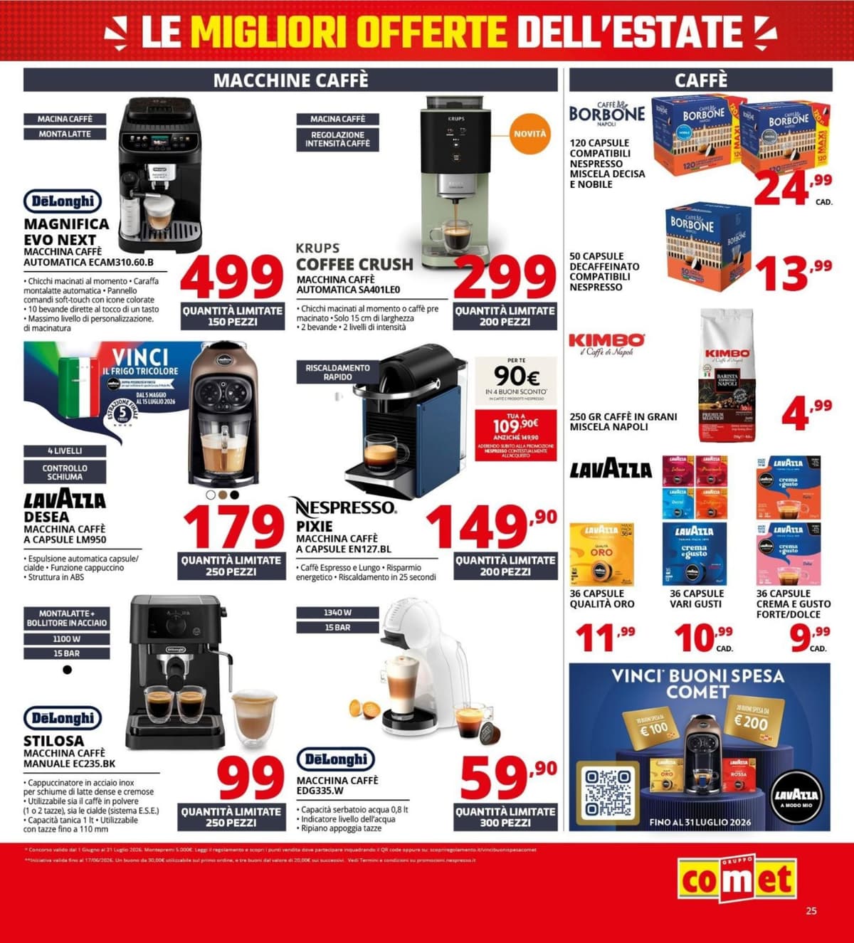 Pagina 25. del volantino Comet - Black Friday Summer Edition dal 23/06/2026