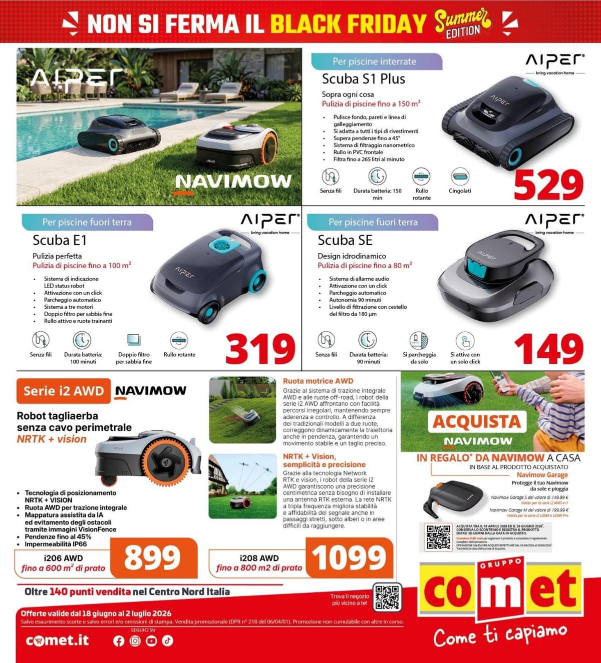 Pagina 42. del volantino Comet - Black Friday Summer Edition