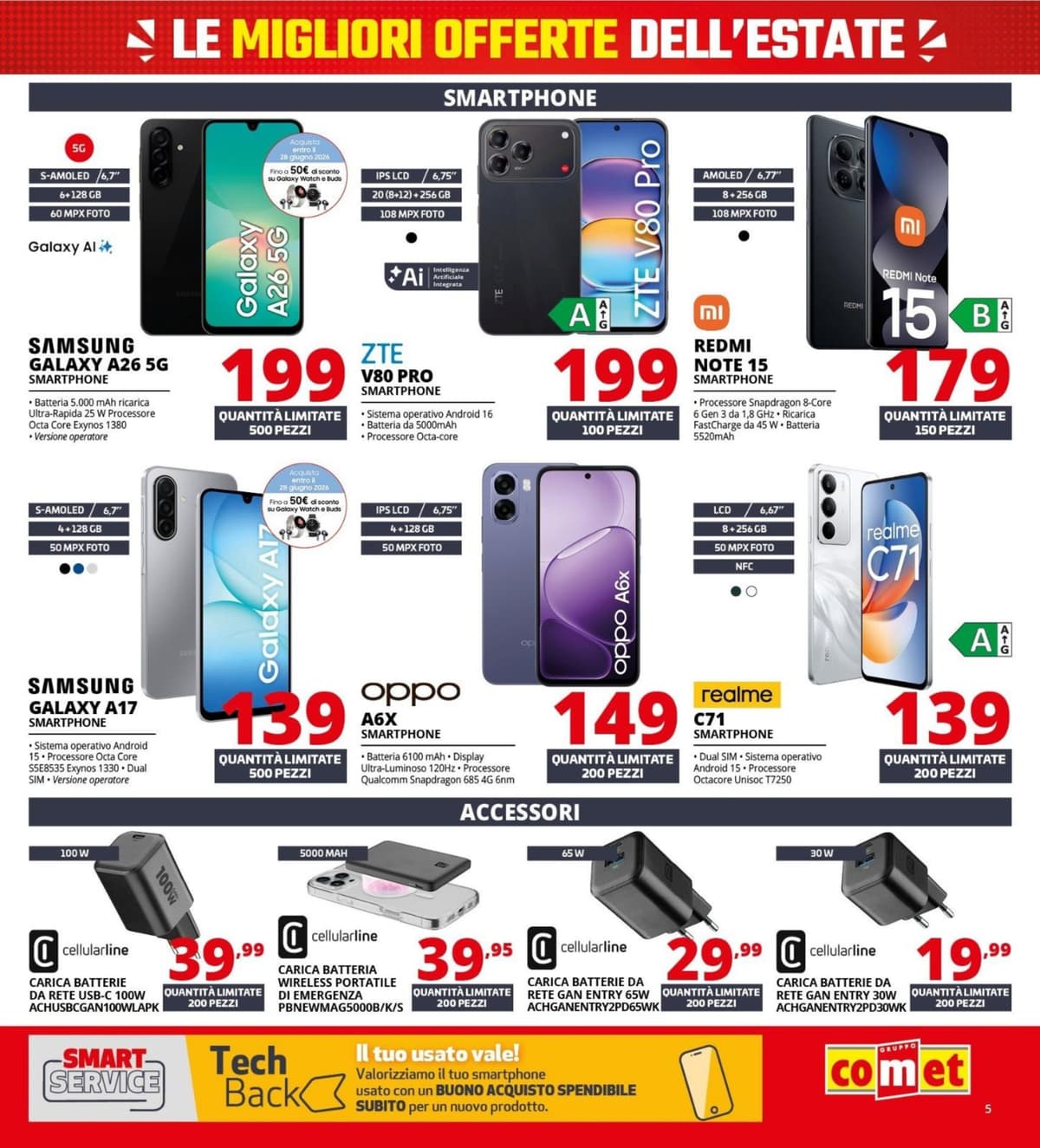 Pagina 5. del volantino Comet - Black Friday Summer Edition