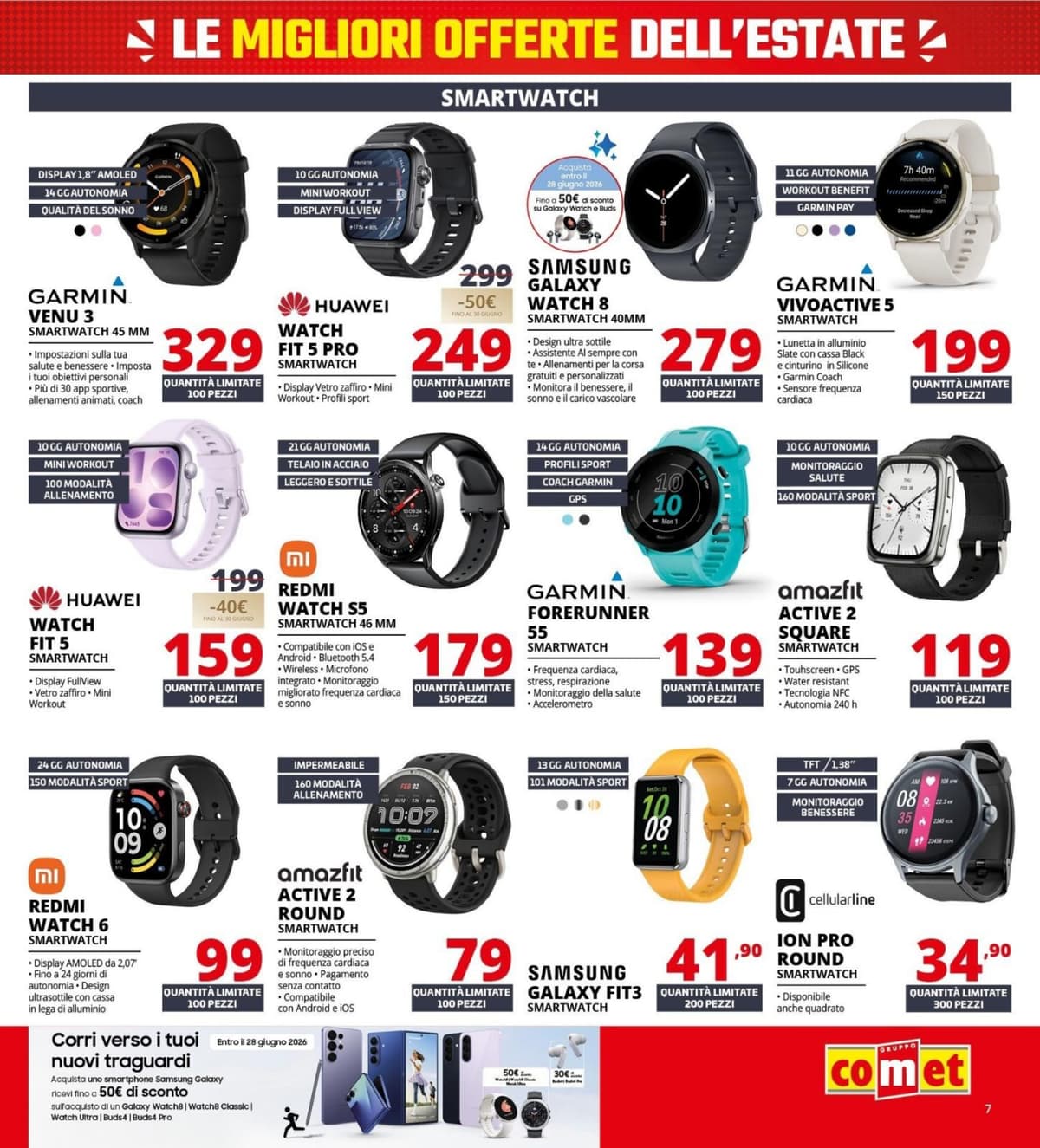 Pagina 7. del volantino Comet - Black Friday Summer Edition