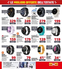 Pagina 7 del volantino Comet Black Friday Summer Edition