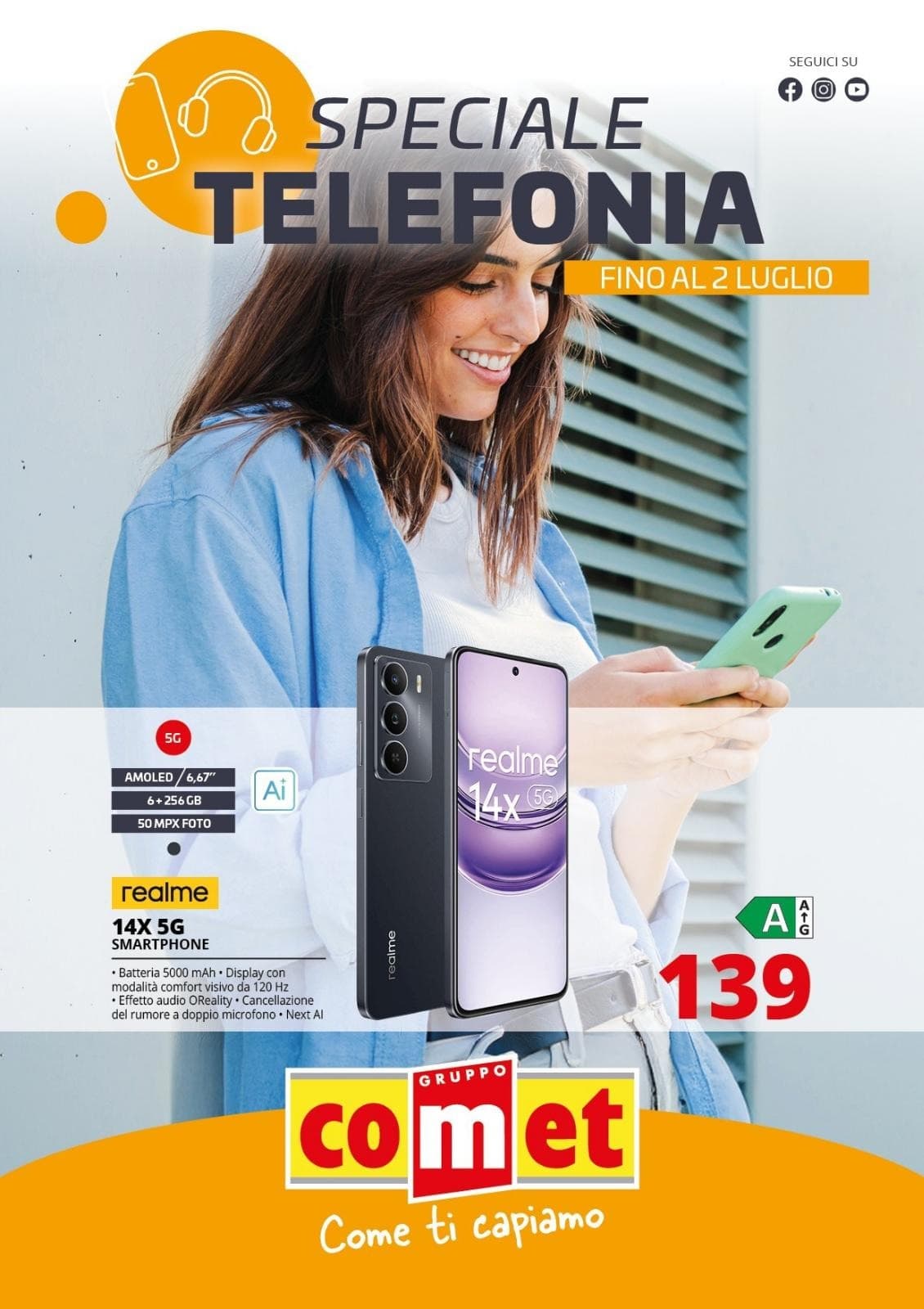 Pagina 1. del volantino Comet - Telefonia
