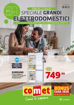Pagina 1 del volantino Comet Grandi Elettrodomestici
