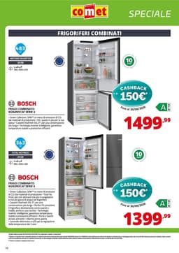Pagina 10 del volantino Comet Grandi Elettrodomestici