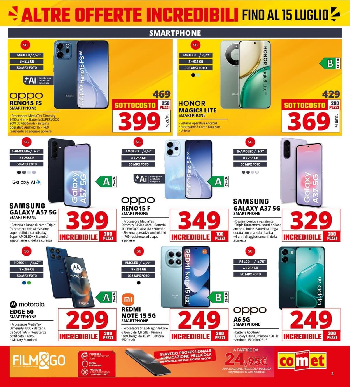 Pagina 3. del volantino Comet - Sotto Costo dal 14/07/2026