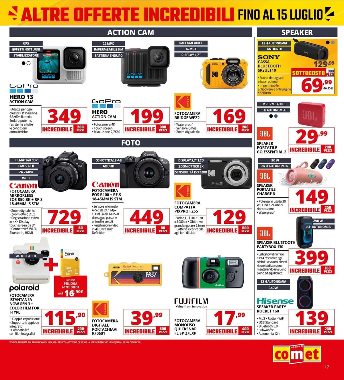 Pagina 17. del volantino Comet - Sotto Costo