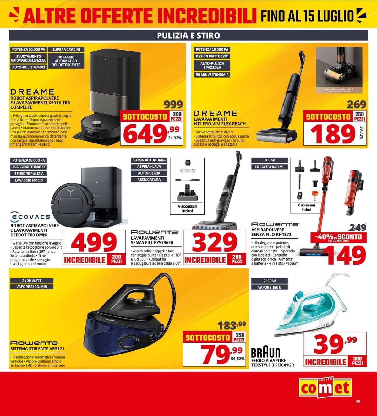 Pagina 25. del volantino Comet - Sotto Costo