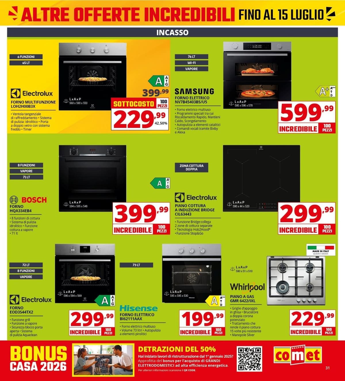 Pagina 31. del volantino Comet - Sotto Costo