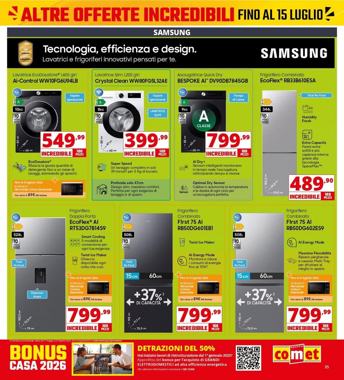 Pagina 35. del volantino Comet - Sotto Costo