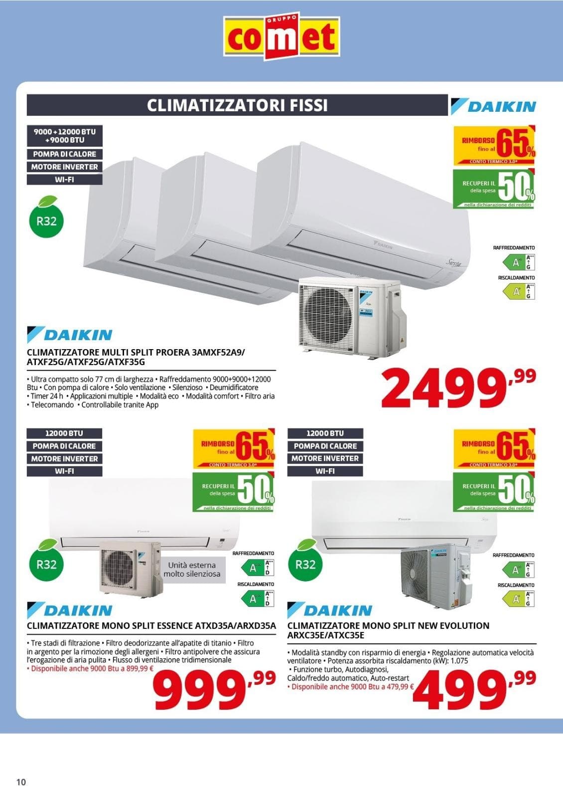 Pagina 10. del volantino Comet - Speciale Clima