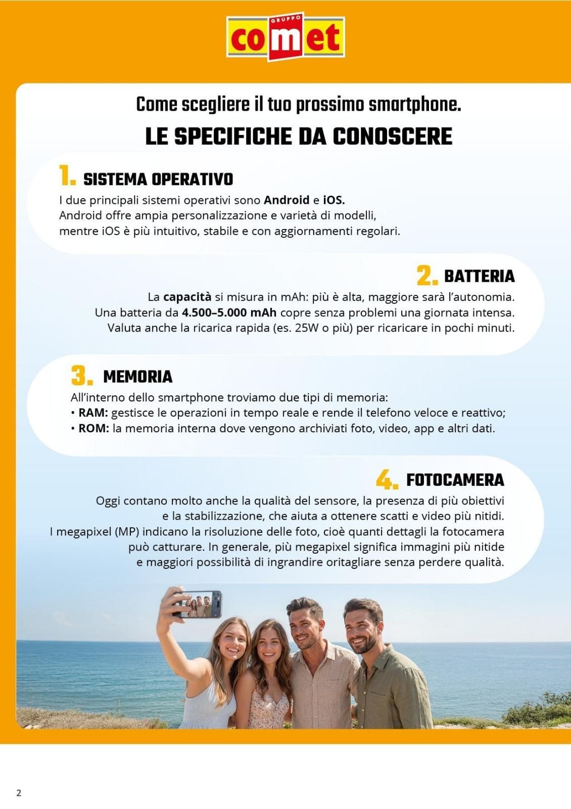 Pagina 2. del volantino Comet - Telefonia dal 28/07/2026