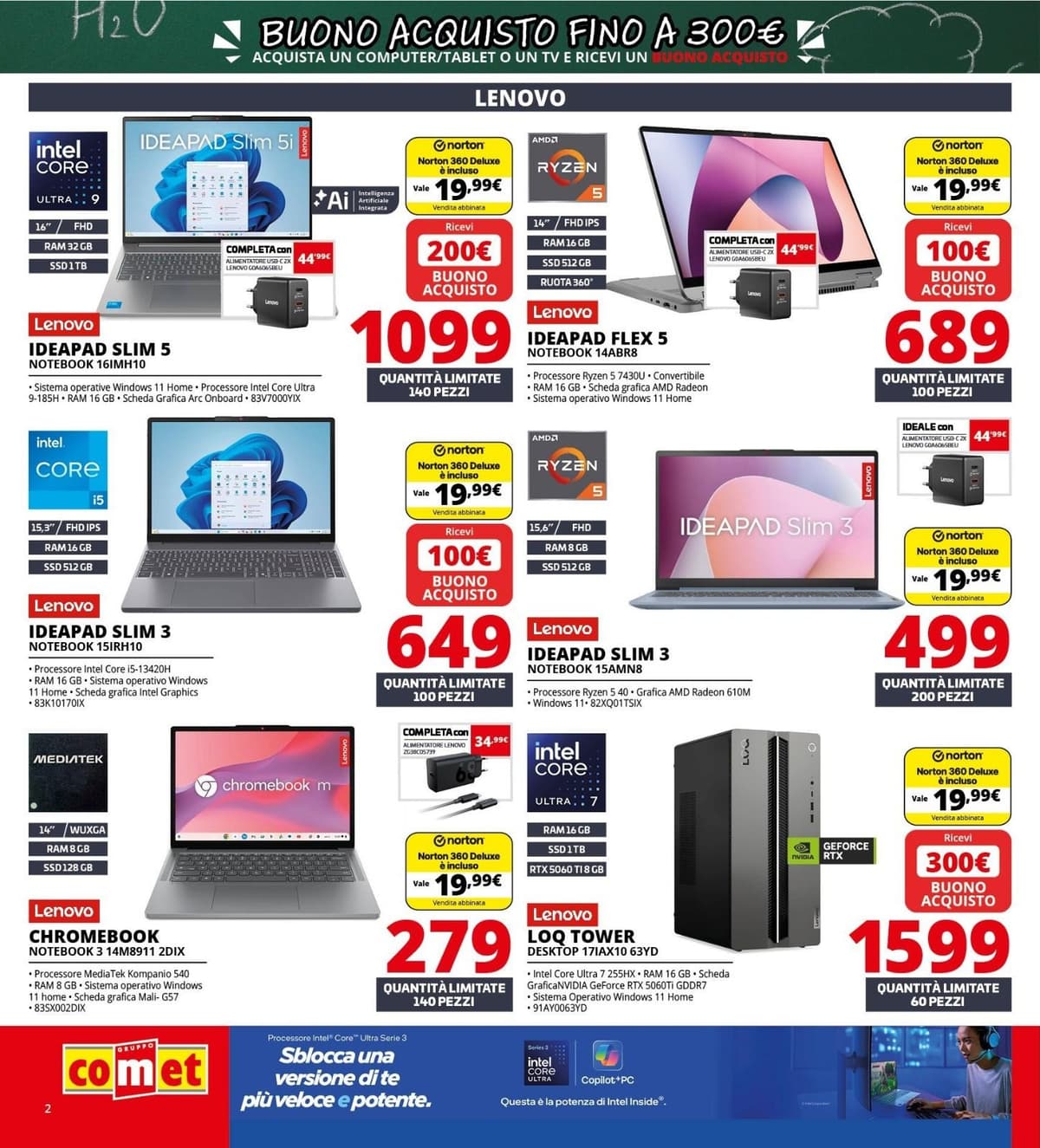 Pagina 2. del volantino Comet - Back To School dal 23/08/2026