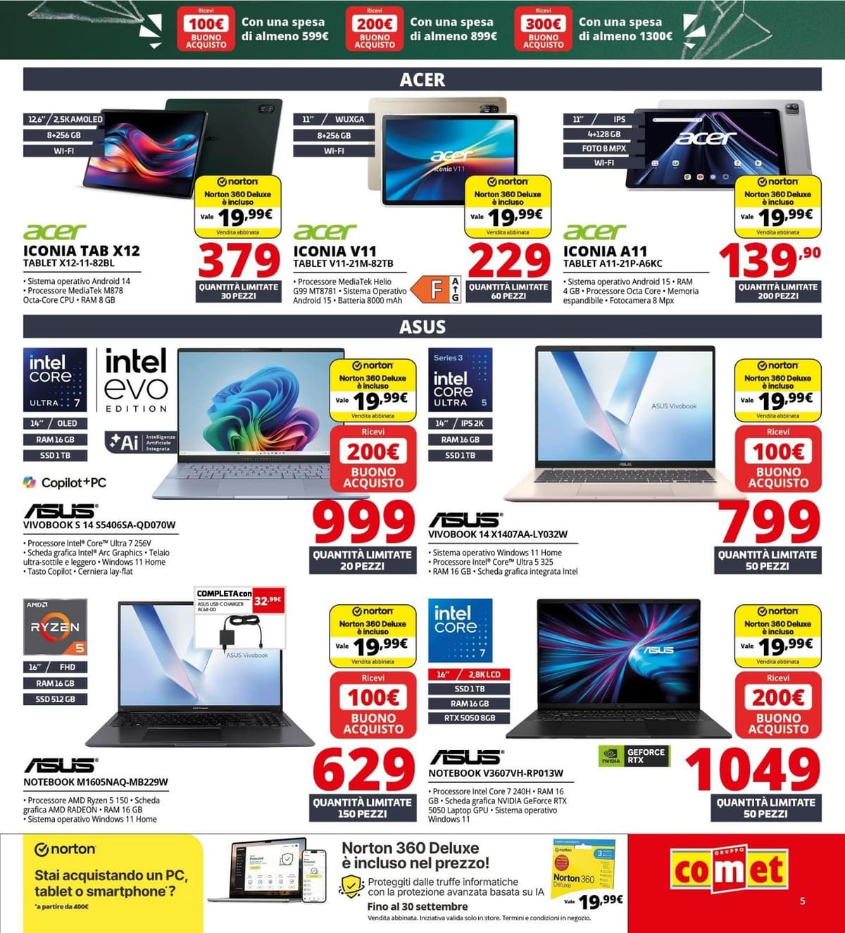 Pagina 5. del volantino Comet - Back To School
