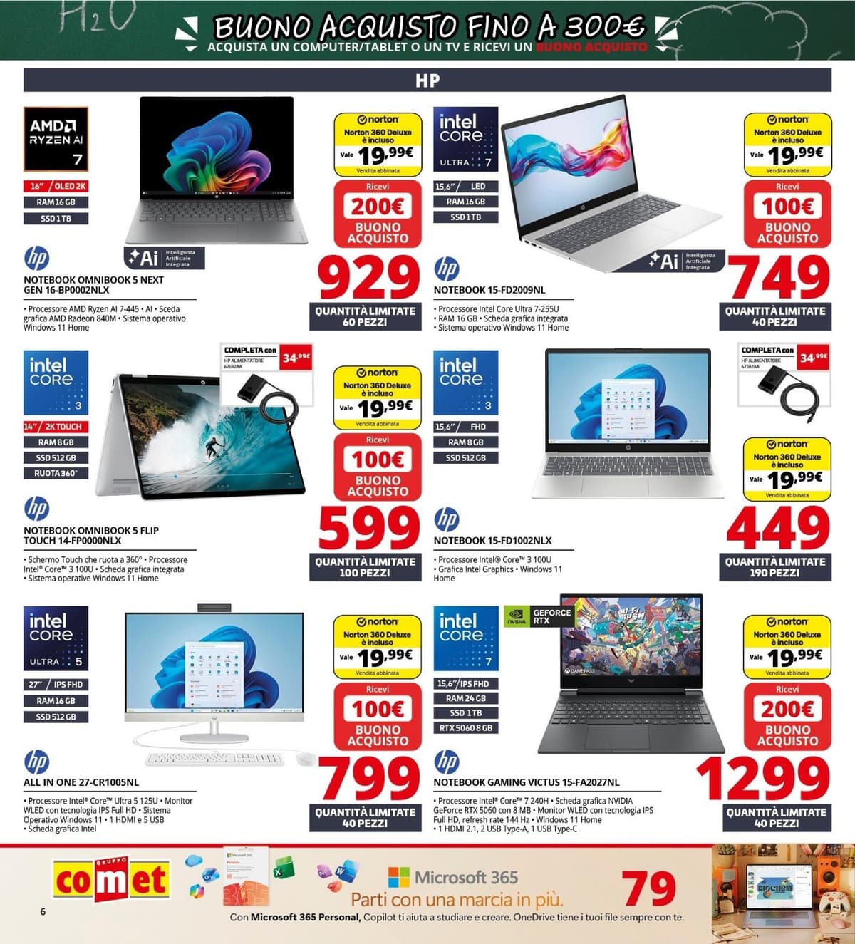 Pagina 6. del volantino Comet - Back To School