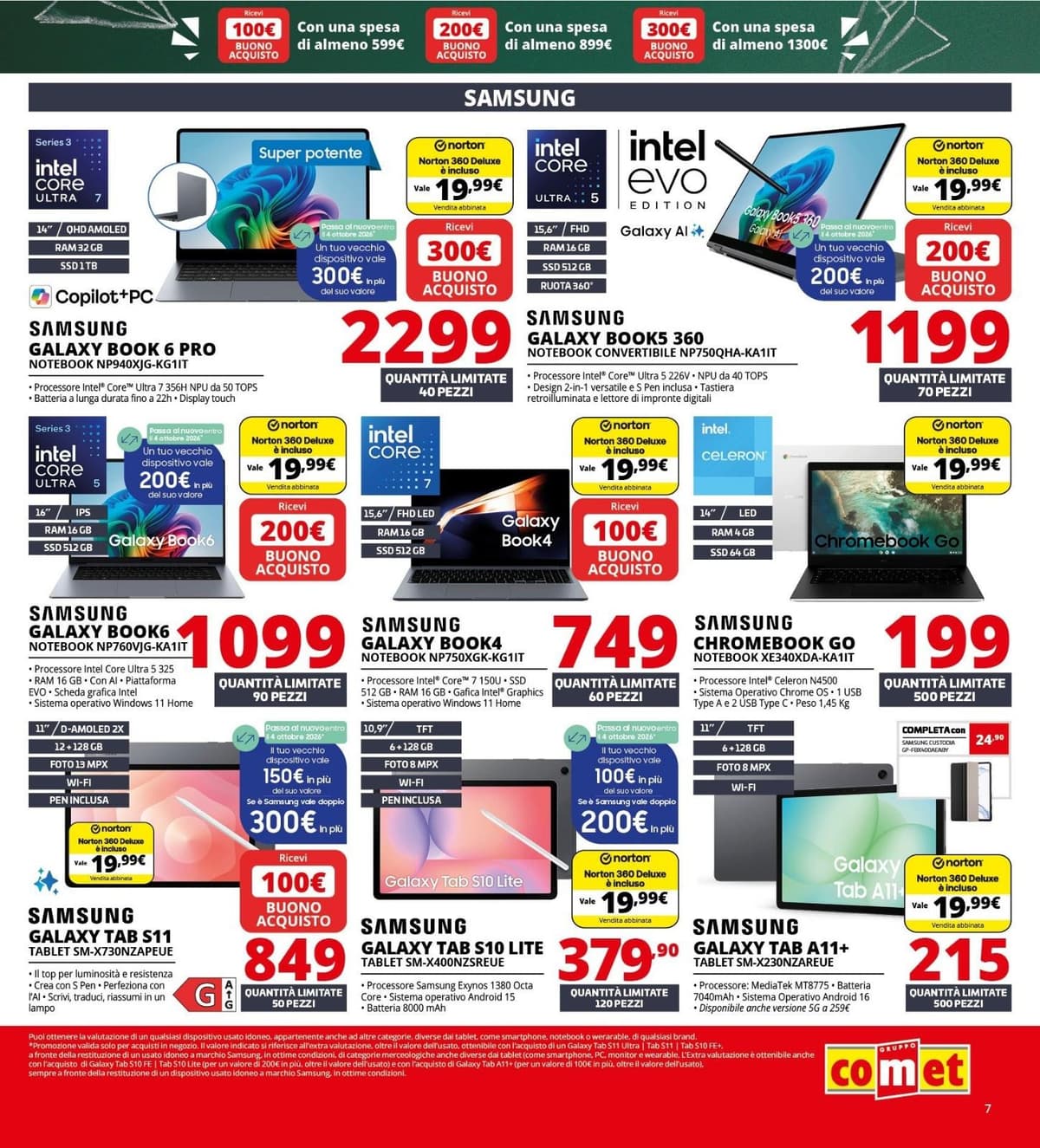 Pagina 7. del volantino Comet - Back To School dal 23/08/2026