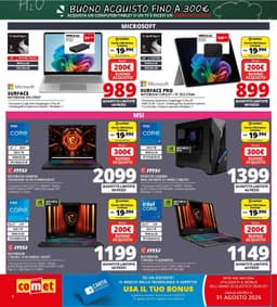 Pagina 8 del volantino Comet Back To School