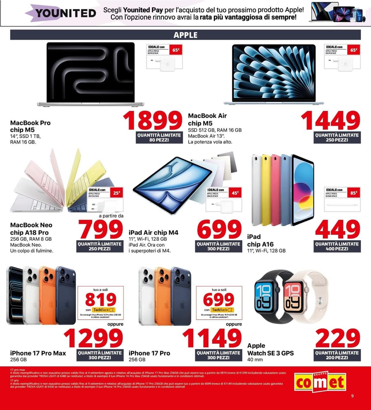 Pagina 9. del volantino Comet - Back To School