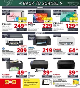 Pagina 10 del volantino Comet Back To School