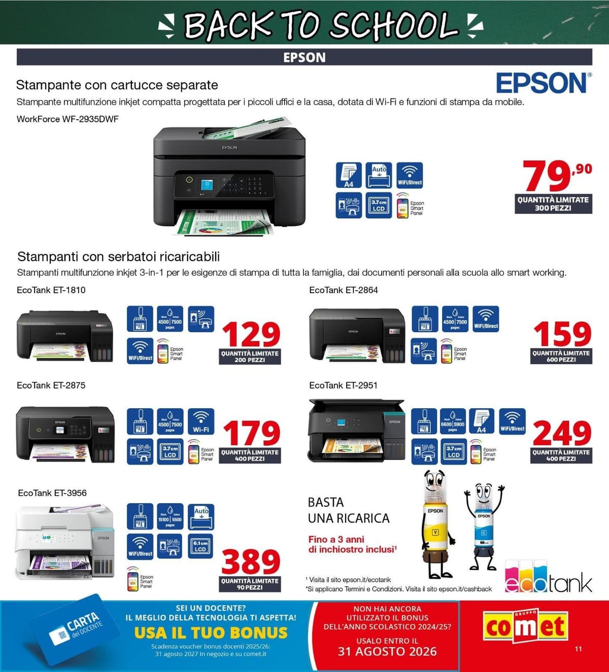 Pagina 11. del volantino Comet - Back To School
