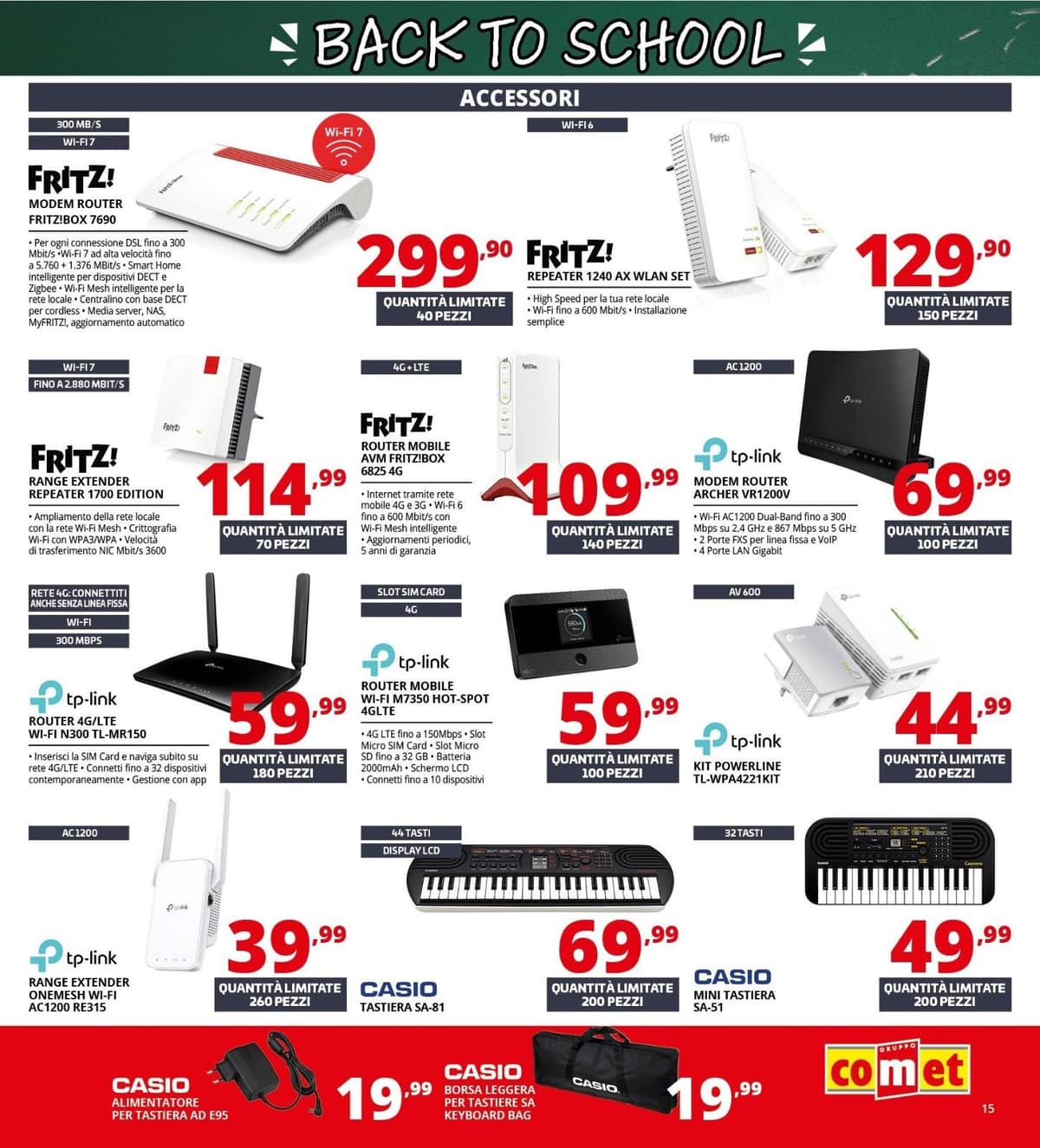 Pagina 15. del volantino Comet - Back To School