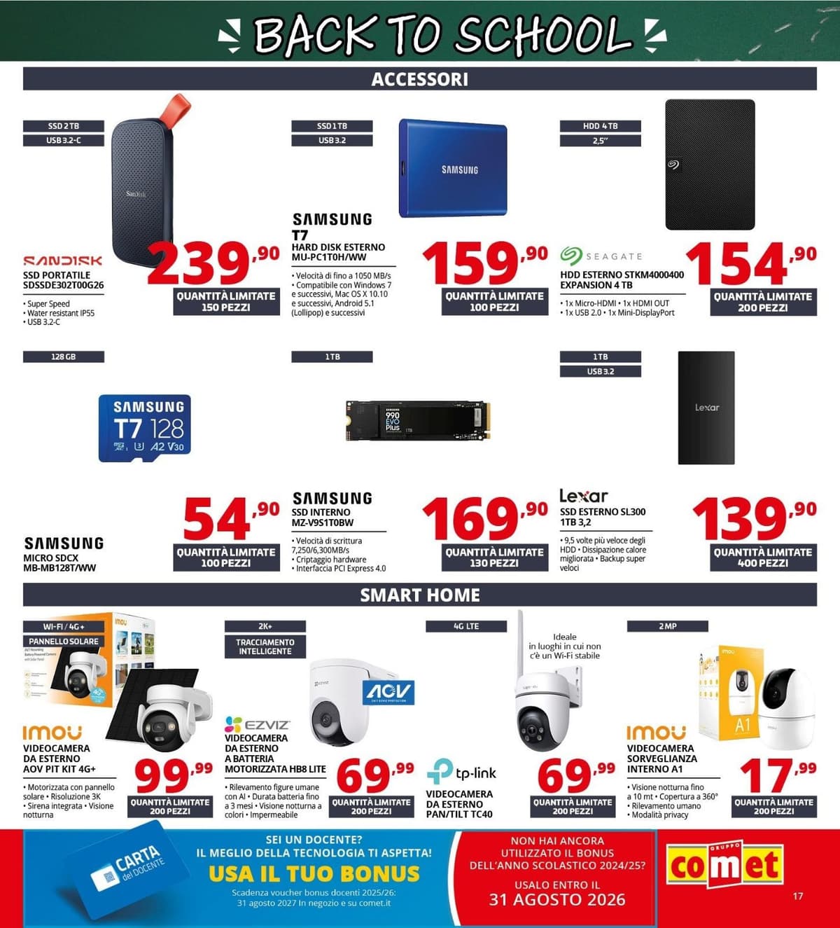Pagina 17. del volantino Comet - Back To School