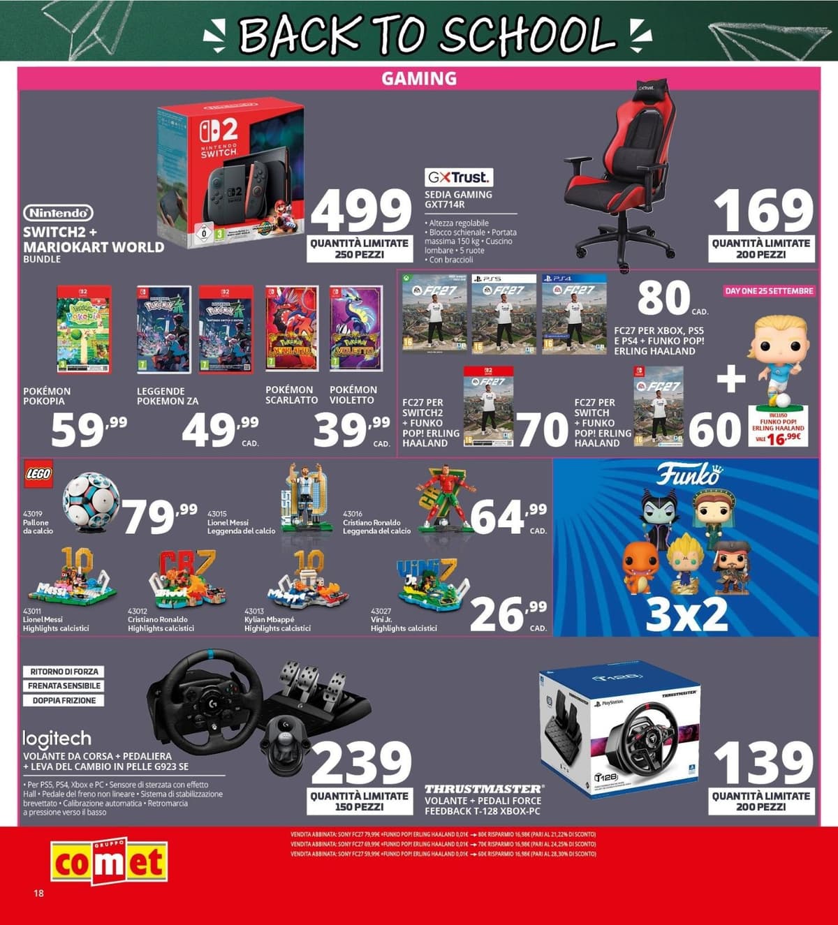 Pagina 18. del volantino Comet - Back To School