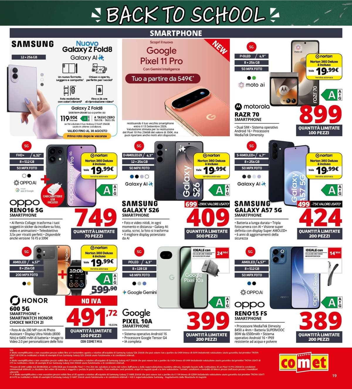 Pagina 19. del volantino Comet - Back To School