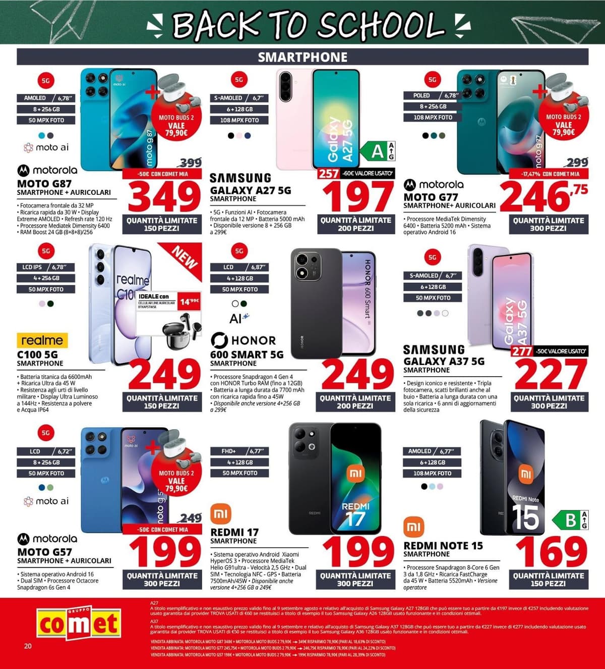 Pagina 20. del volantino Comet - Back To School