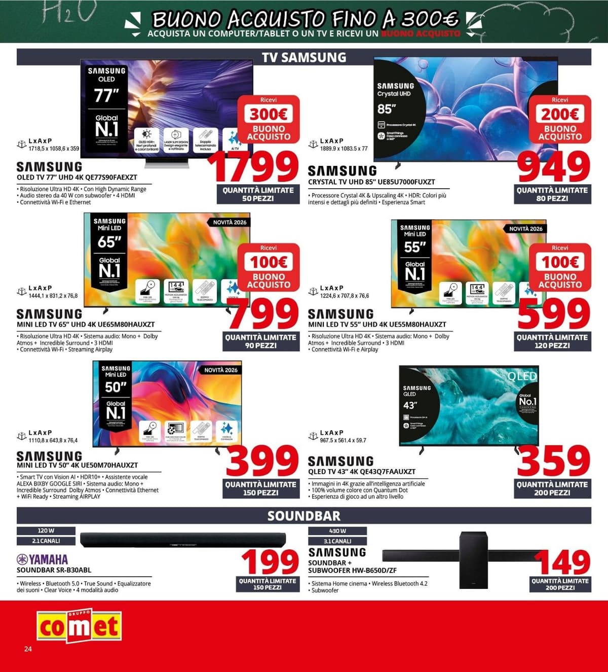 Pagina 24. del volantino Comet - Back To School