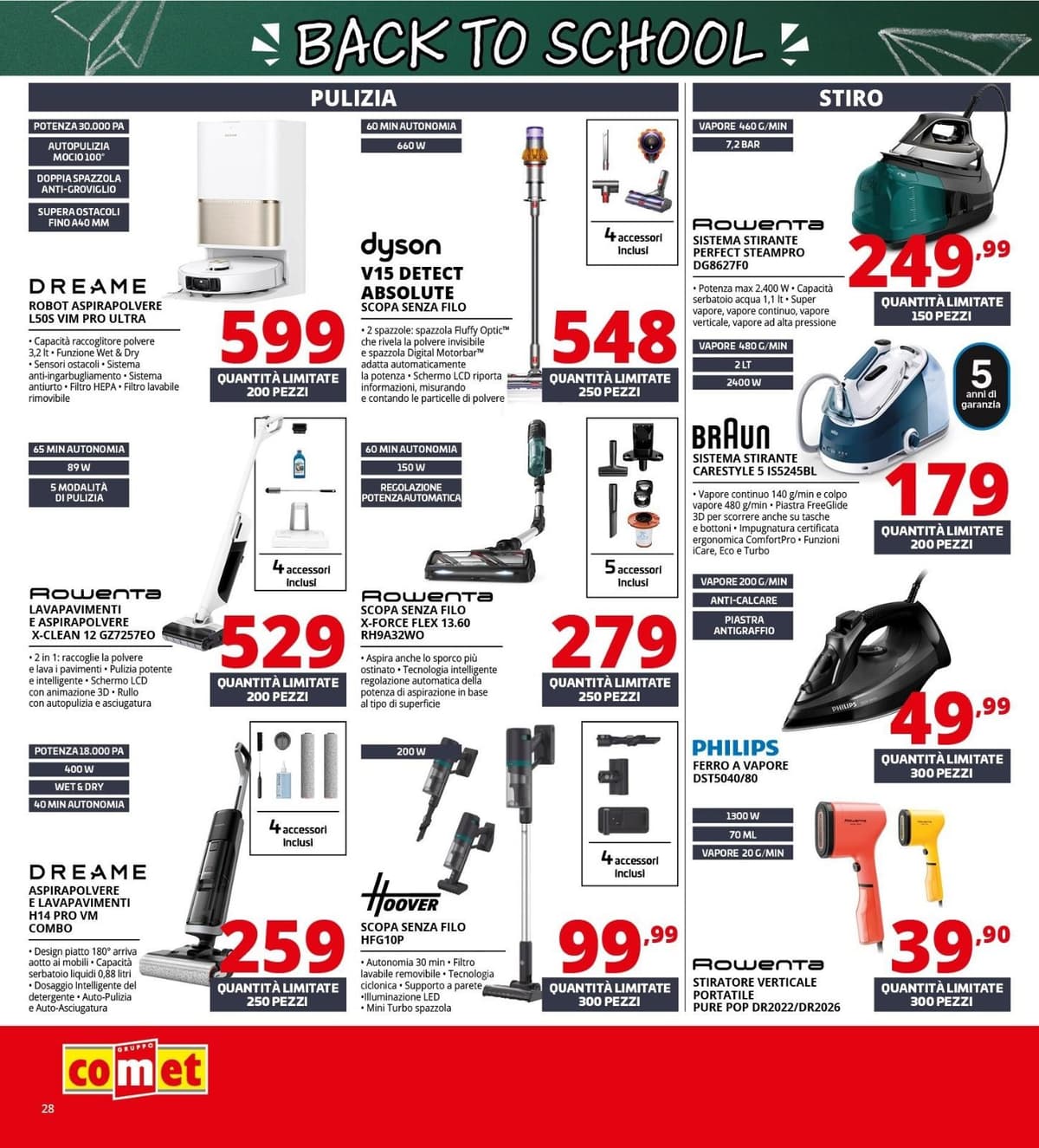 Pagina 28. del volantino Comet - Back To School