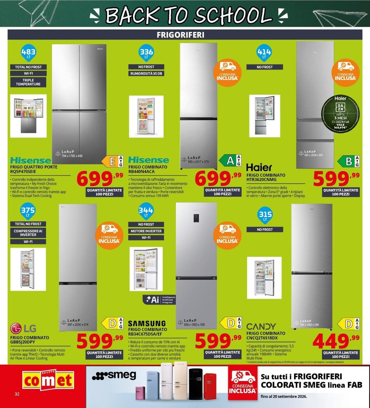 Pagina 32. del volantino Comet - Back To School
