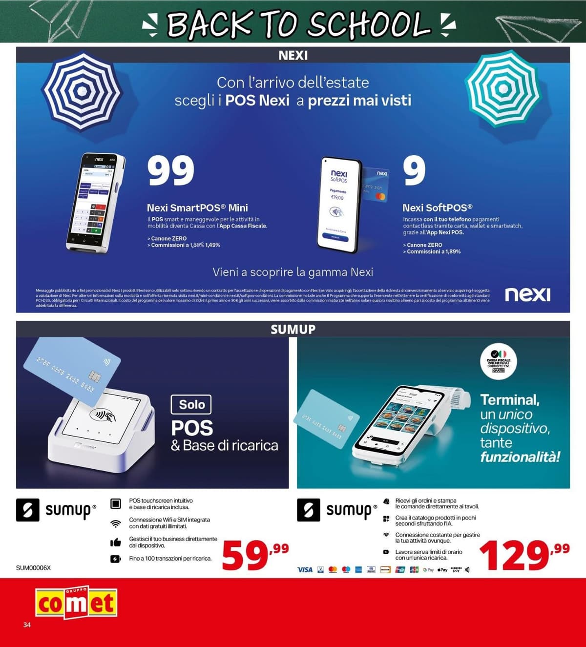 Pagina 34. del volantino Comet - Back To School