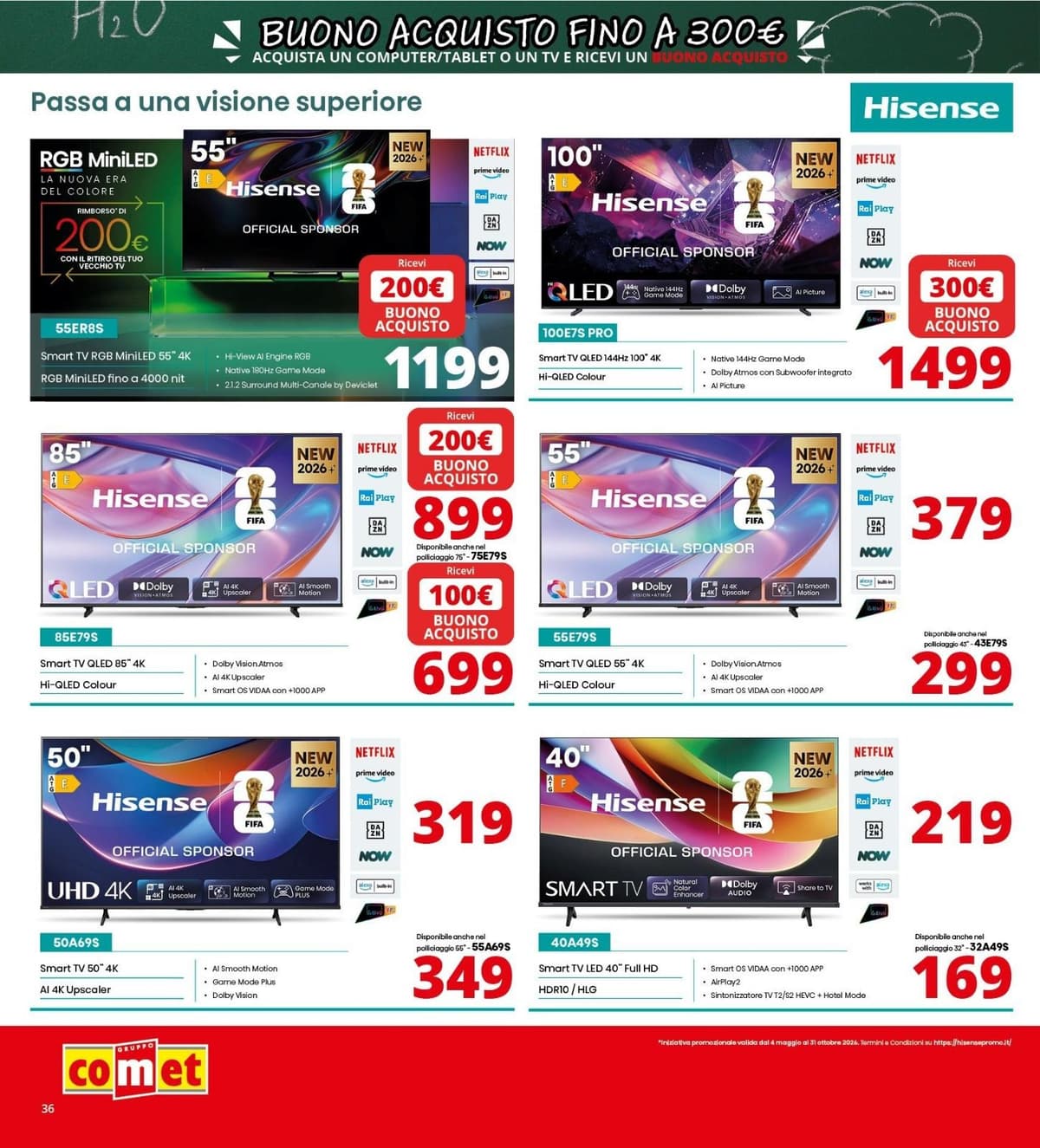 Pagina 36. del volantino Comet - Back To School