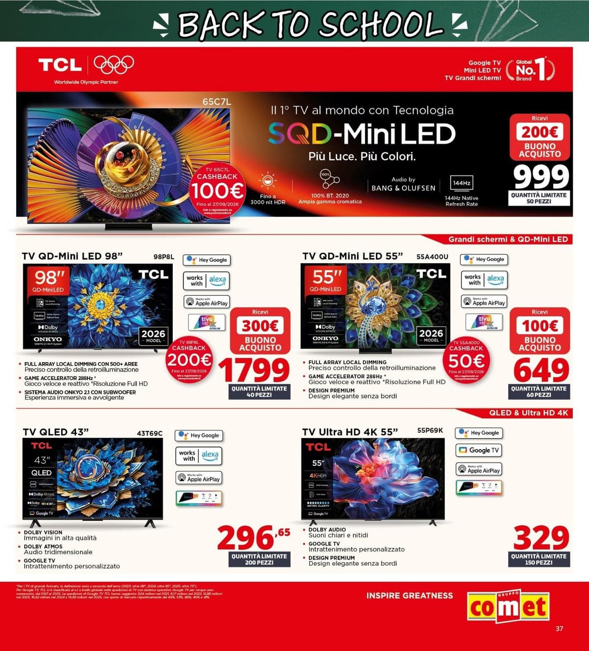 Pagina 37. del volantino Comet - Back To School