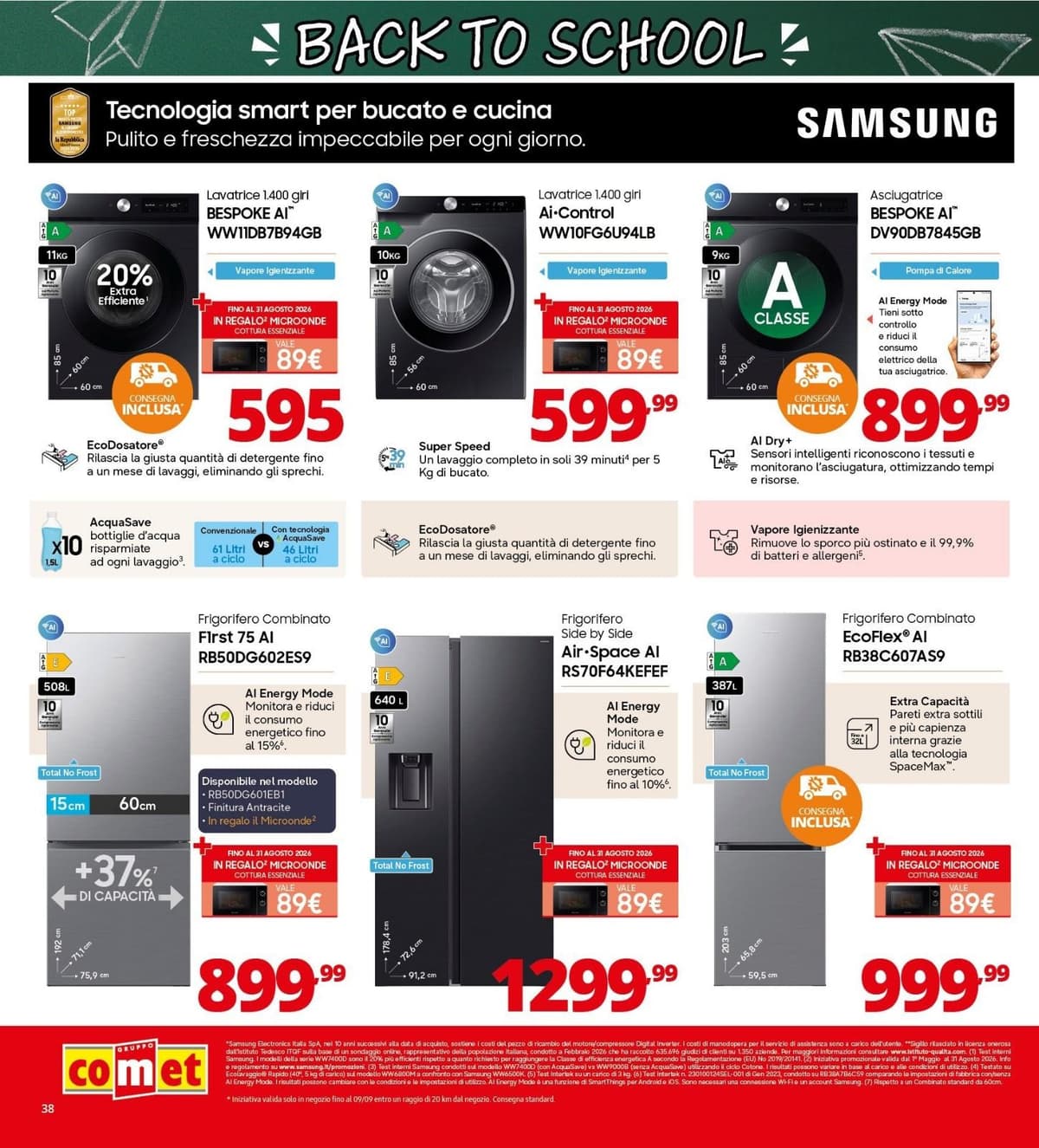 Pagina 38. del volantino Comet - Back To School dal 23/08/2026