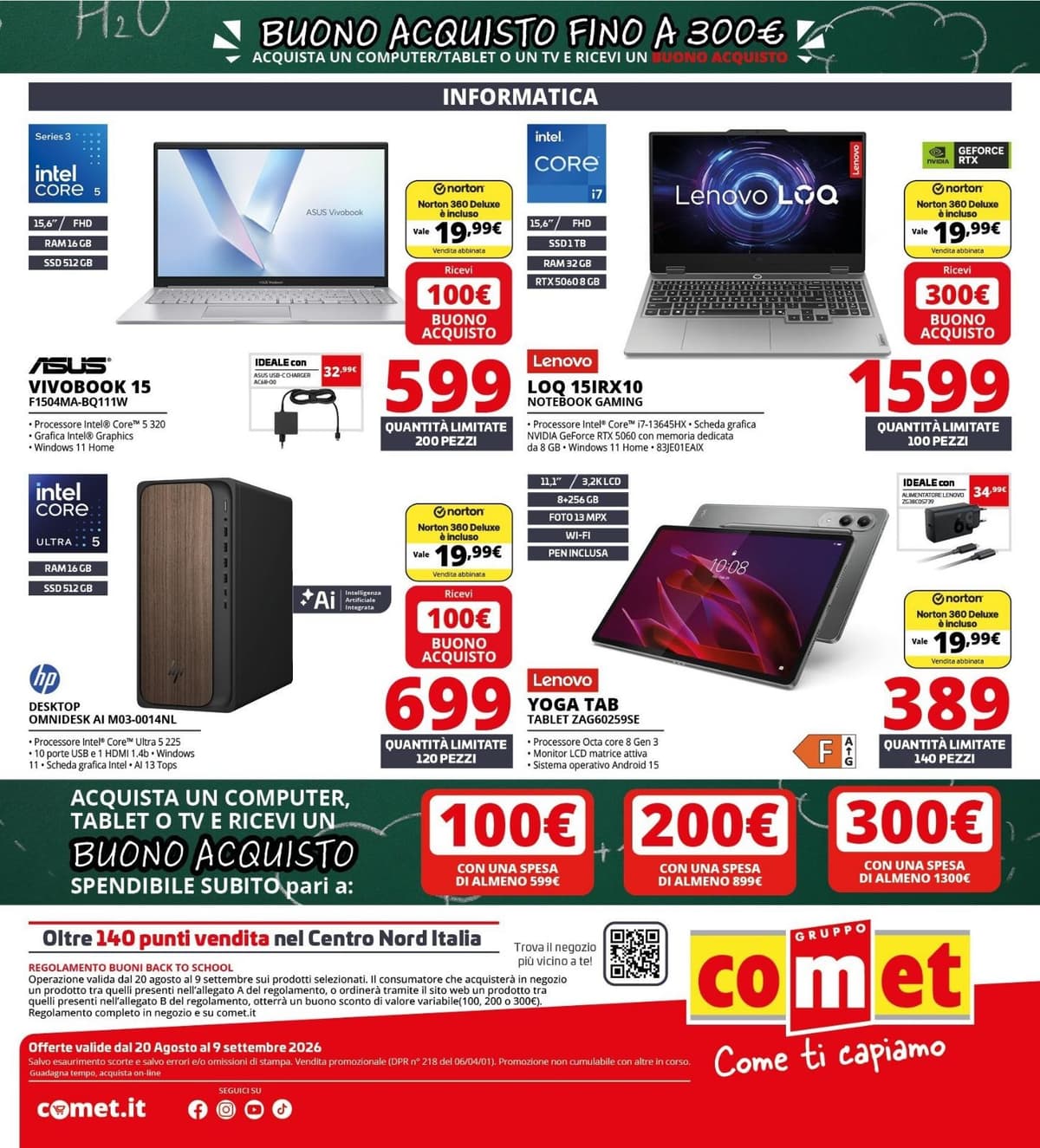 Pagina 40. del volantino Comet - Back To School dal 23/08/2026