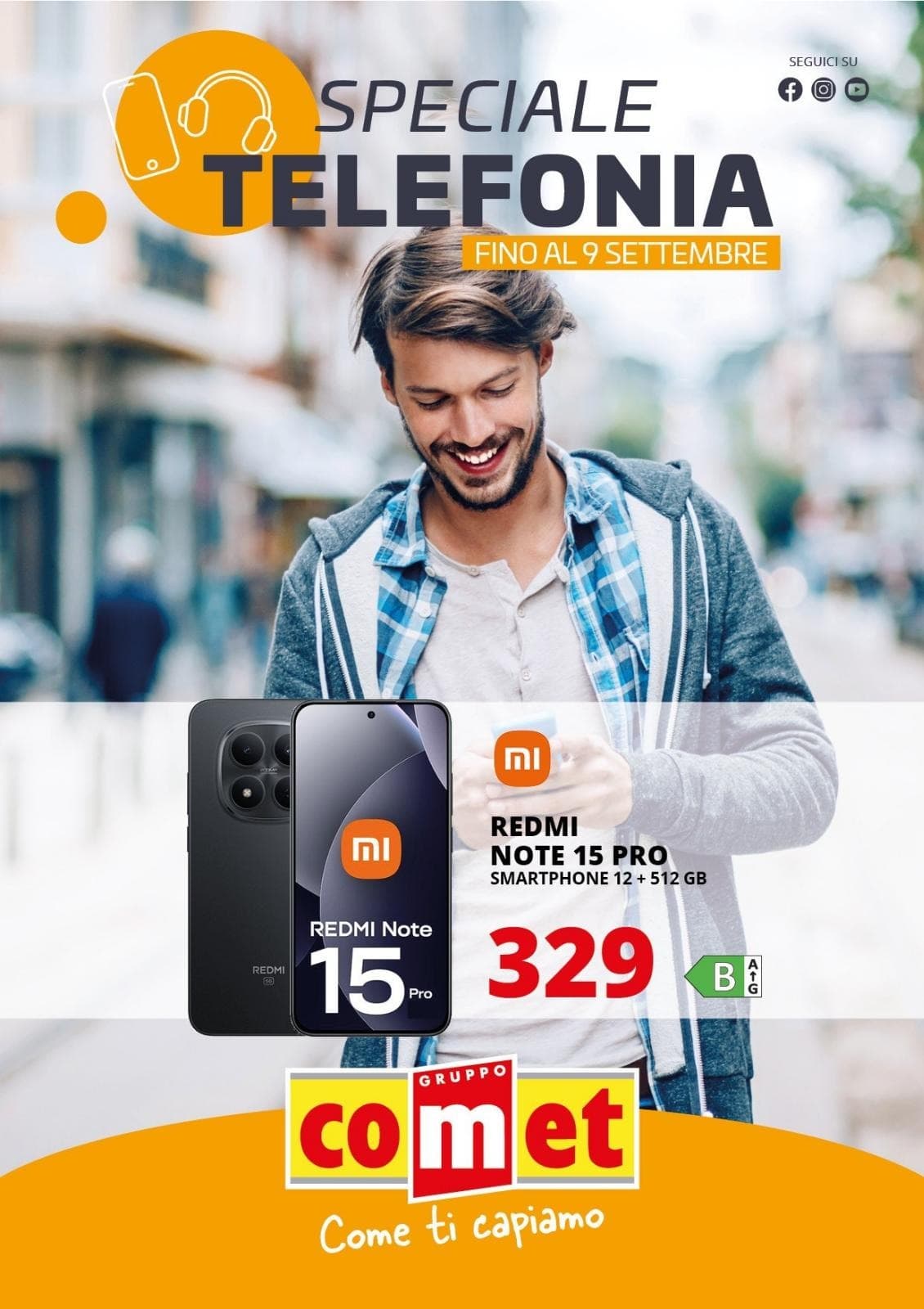 Pagina 1. del volantino Comet - Telefonia dal 23/08/2026