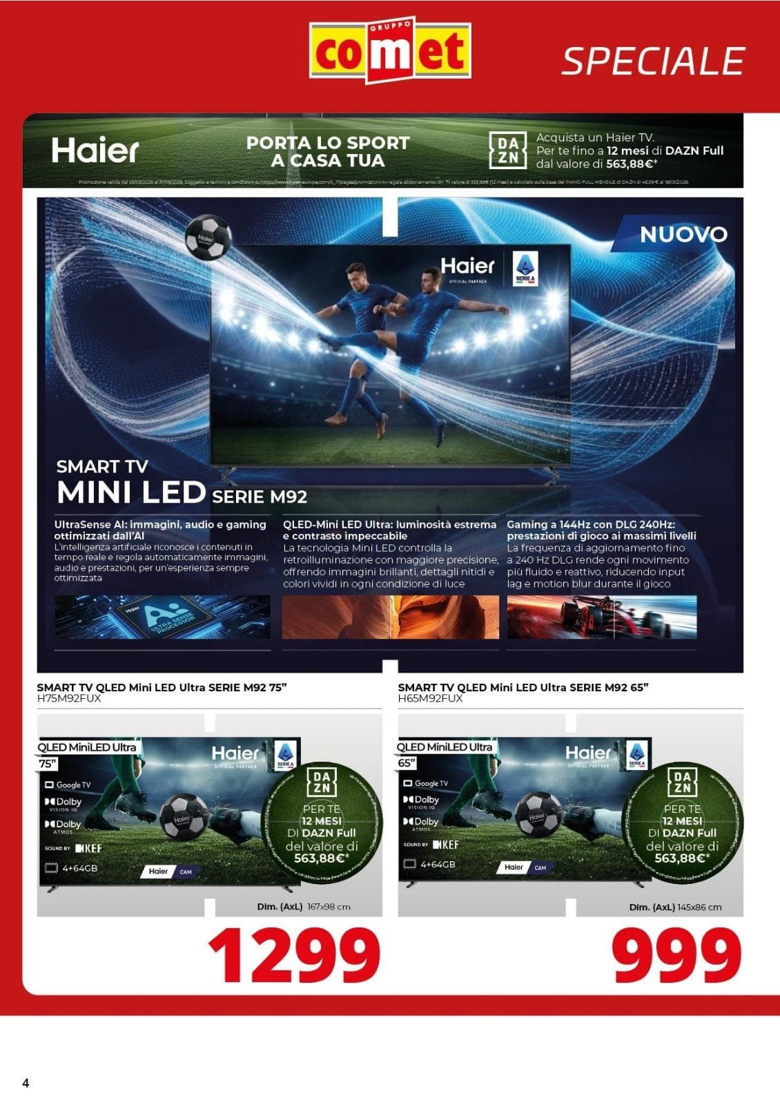 Pagina 4. del volantino Comet - Haier