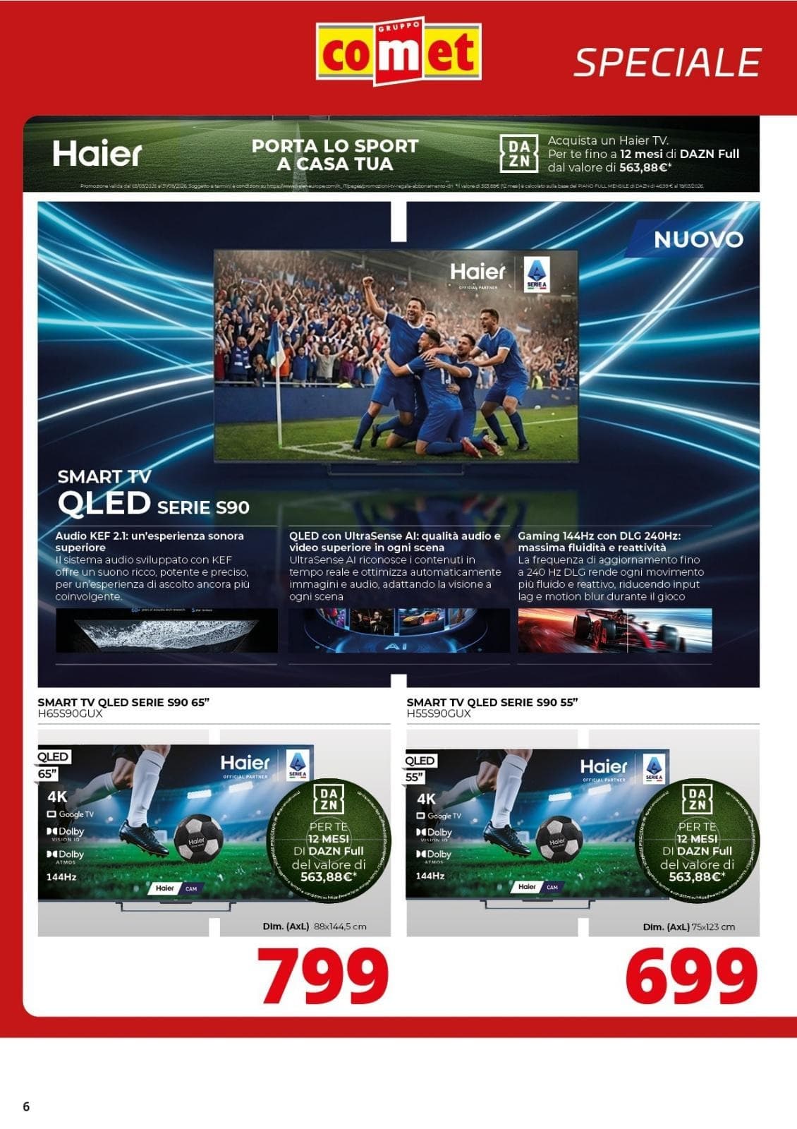 Pagina 6. del volantino Comet - Haier